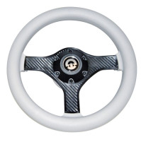 VR00 Steering Wheel -  Diameter 280mm - Grey Color - 62.00784.02 - Riviera 